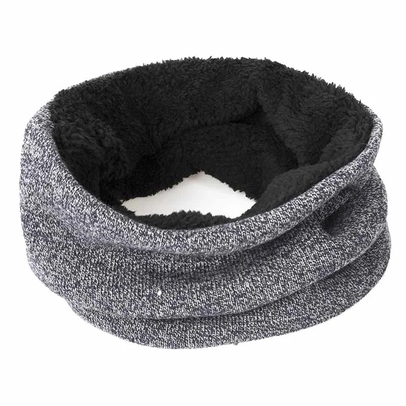 light gray 2 Модная зимняя шапка, шарф, перчатки для женщин и мужчин, толстая Хлопковая женская шапка и шарф, набор из шапки и шарфа для женщин, комплект из 3 предметов - Цвет: light gray 2