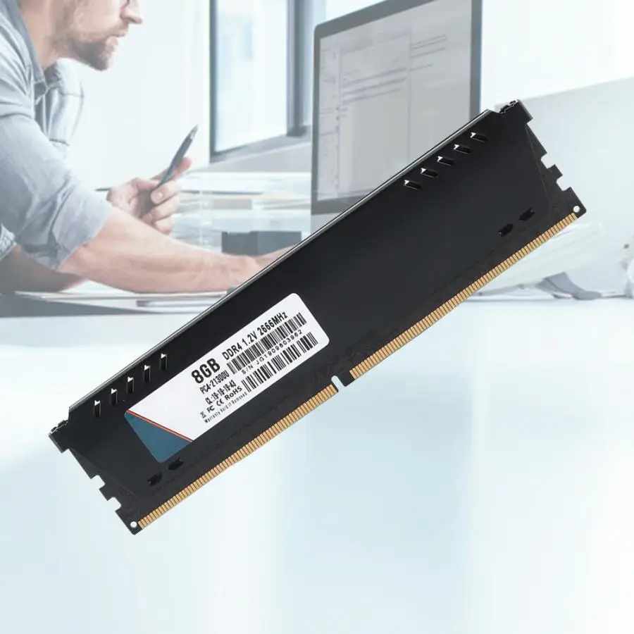DDR4 2666 МГц PC4-21300U 8 г Настольный банк памяти с теплоотвод жилет для игр/офиса