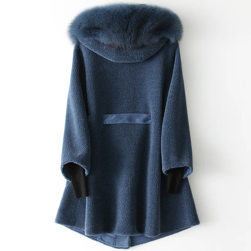 2020 натуральное меховое пальто женские овечьи стрижки меховые шерстяные