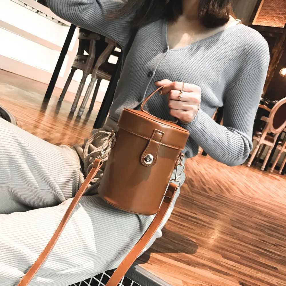 Retro Pure Color handbag Shoulder Bag crossbody Bags for Women 2019 Messenger Bags women's bag bolsa feminina sac a main (8)