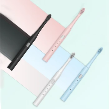 

Rechargeable Dental Soft Hair Sonic Toothbrush Ultrasonic Electric Tooth Brush Whitening Teeth Teethbrush Automatic Toothbrushes