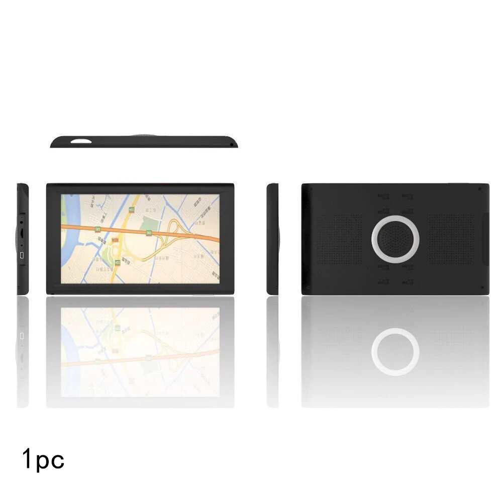 9 дюймов фильмы FM 2D 3D карта автобус настольный автомобильный емкостный экран видео рекордер камера заднего вида HD Bluetooth gps навигация грузовик
