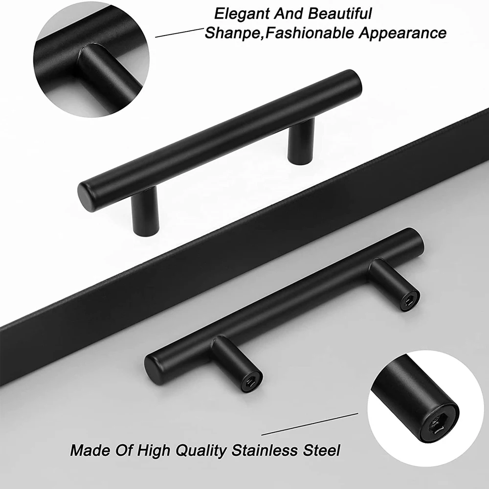 Cominfer Maniglia Per Mobili E Cassetti 160 Mm: Design Moderno, Finitura Acciaio Satinato, Made In Italy, Viti Incluse