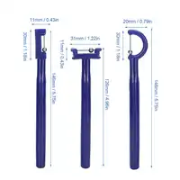 3pcs Kids Tongue Tip Exercise Tool Tongue Tip Lateralization Tools Oral Muscle Training Autism Speech Therapy Talk Tool Kits 2
