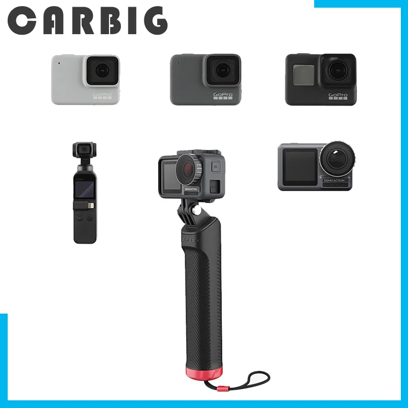 Плавающая ручка PGYTECH для экшн Камеры Gopro Hero 9 Go Pro Gopro9 DJI Osmo Action Pocket 2 Xiaomi Yi|Чехлы экшн-камер| |