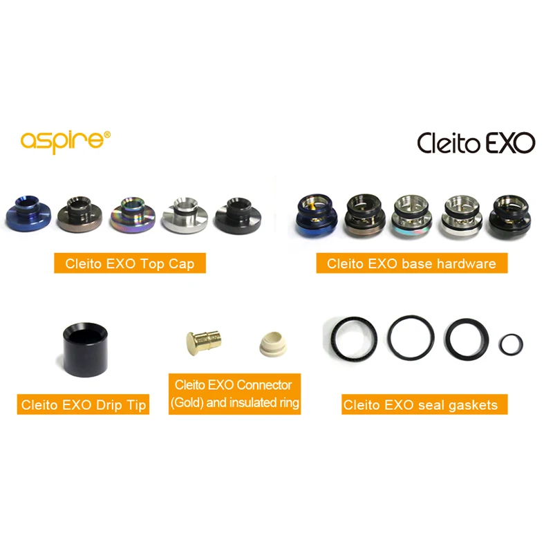

Aspire Cleito EXO Accessories Electronic Cigarette Aspire Parts Drip Tip Seal Gasket
