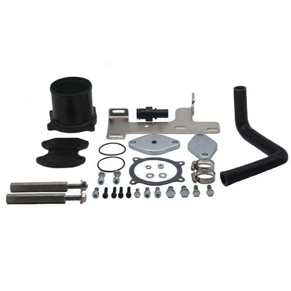 EGR охладитель и Дроссельный клапан Delete Kit для 10-14 Dodge Ram 6.7L Cummins дизель