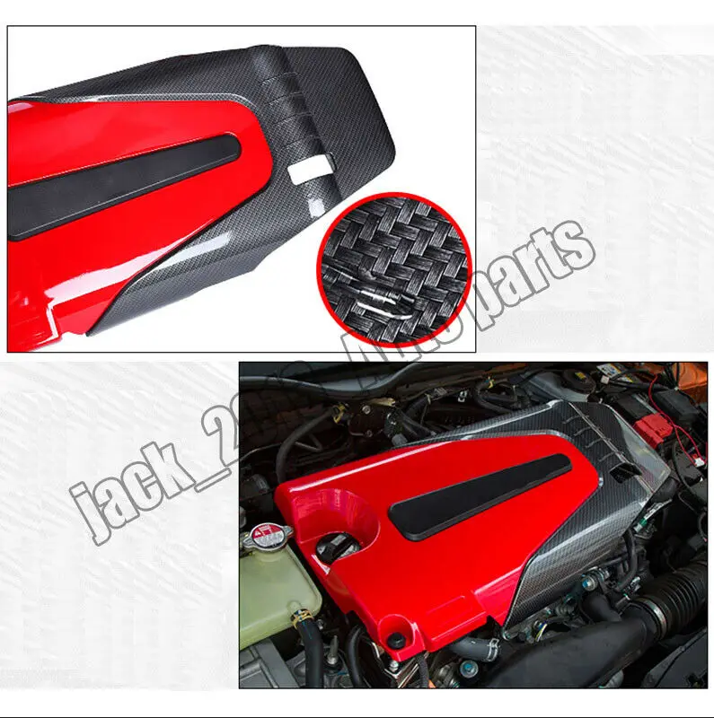 Автомобильные модификации, автомобильные аксессуары, подходят для Honda 10TH Gen Civic 1,5 T-, авто крышка двигателя, капот ABS 1 шт