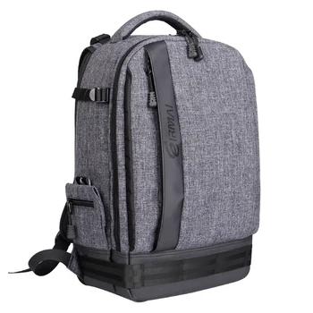 

EIRMAI D3260 SLR Camera Storage Bag, Casual Fashion Multi-Function Large-Capacity Anti-Theft Digital Camera Bag Gray