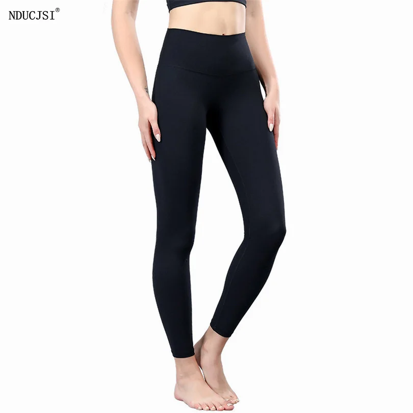 

NDUCJSI Push Up Leggings Workout High Waist Sports Seamless Leggins For Women Fitness Elastic Trousers Running Tights Yuga Pants