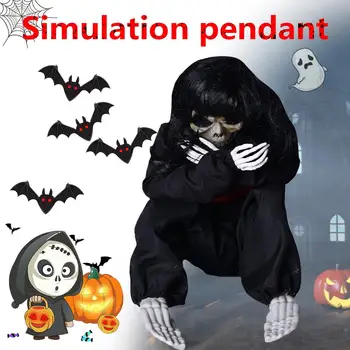 

Haunted House Female Ghost Halloween Trick Prop For Bar KTV Decoration Halloween Dress Toy