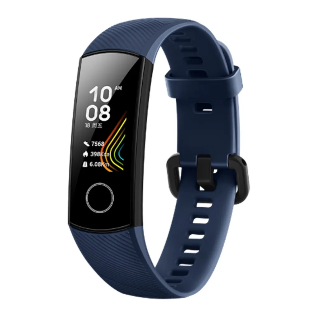 Для huawei Honor Band 5 Smartband AMOLED кислородный кровяный трекер спящий спортивный браслет навигатор часы ремешок фитнес-трекер# G20