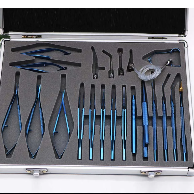 Ophthalmic-microsurgical-instrument-set-21-sets-stainless-steel-titanium-alloy-microsur