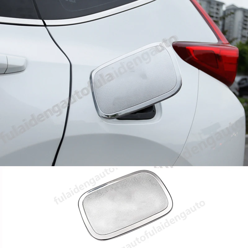 1pcs For Honda CRV 2017 2021 ABS Chrome Fuel Tank Cover trim Gas Tank