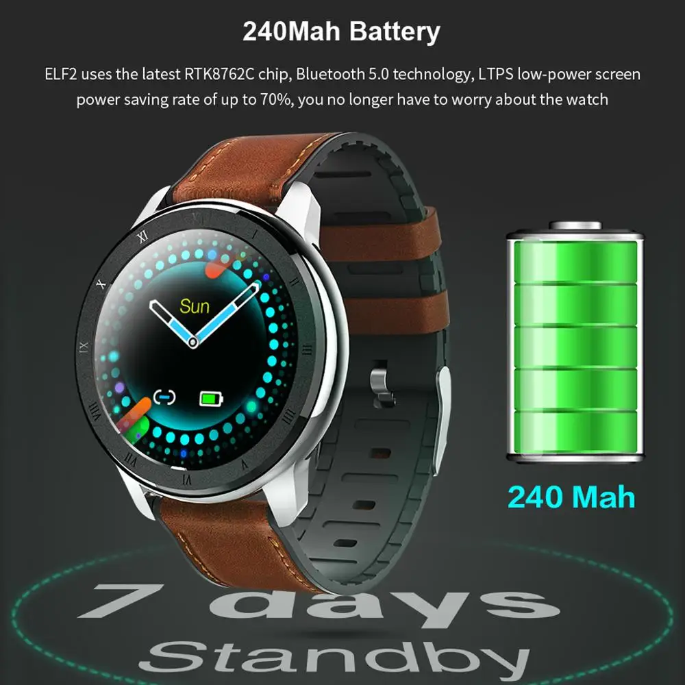 LEMDIOE professional sporty smart watch men blood pressure monitor waterproof ecg ppg smartwatch for android huawei replaceabl