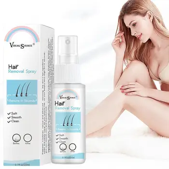 

Hair Growth Inhibitor Spray Mild Moisturizing Non-Irritating To Removal Permanent Growing Hair Hair Prevent Stop Hair Painl T3I6