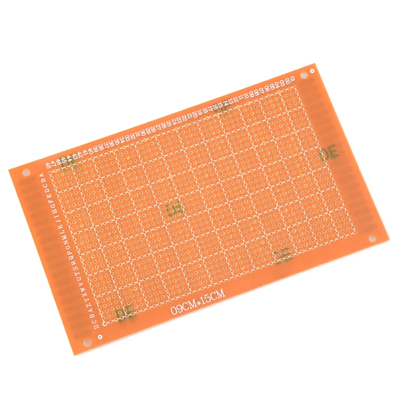 5 pces 9x15 9*15cm único lado protótipo pcb placa universal experimental baquelite placa de cobre circuito amarelo