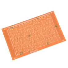5 pces 9x15 9*15cm único lado protótipo pcb placa universal experimental baquelite placa de cobre circuito amarelo