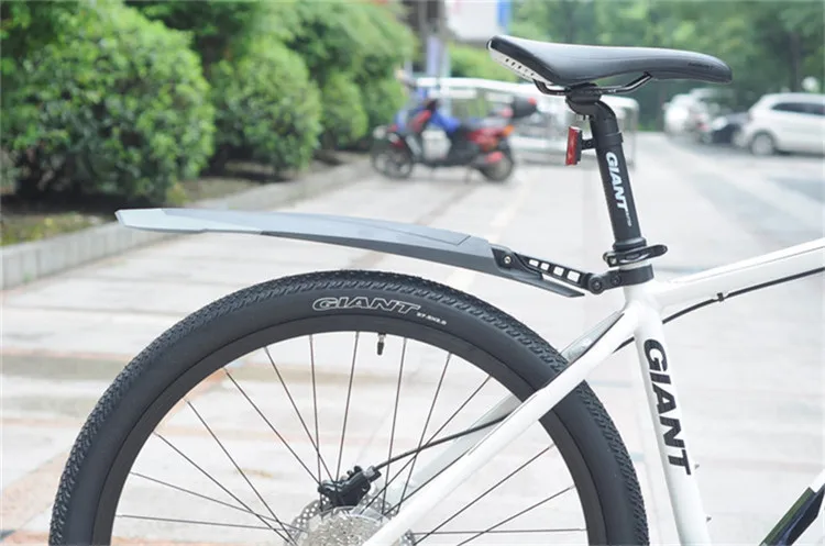 

Bicycle Fender Mountain Bike Fender 26 27.5 29-Inch Lengthened Widened-Quick Release Block Rainwater Tile