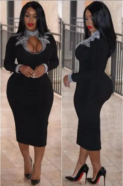 Женское летнее черное Бандажное облегающее кружевное вечернее сексуальное