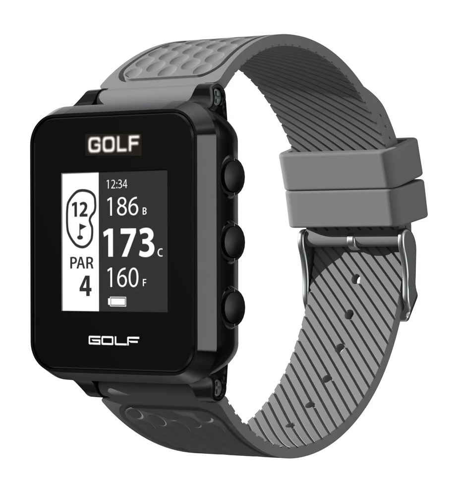 golf gps watch with hazards