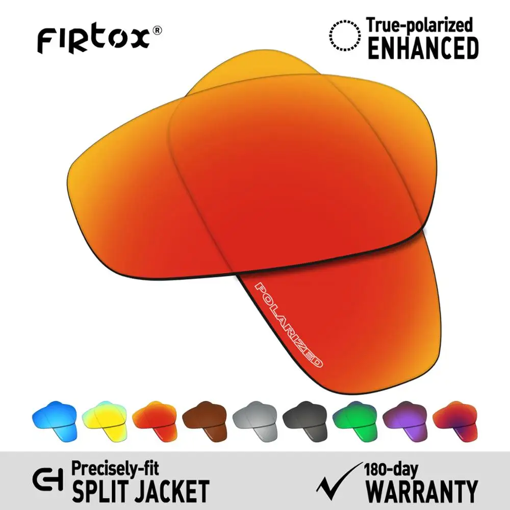 Firtox Anti-Seawater Polarized Lenses Replacement for-Oakley Split Jacket OO9099 Sunglasses (Lens Only) - Multiple Colors Firtox Anti-Seawater Polarized Lenses Replacement for-Oakley Split Jacket OO9099 Sunglasses (Lens Only) - Multiple Colors