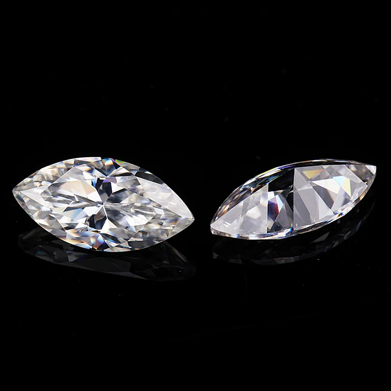 Marquise Shape Brilliant Cut 6x3mm 16x8mm DEF белый цвет VVS четкость Свободный Камень муасзант для