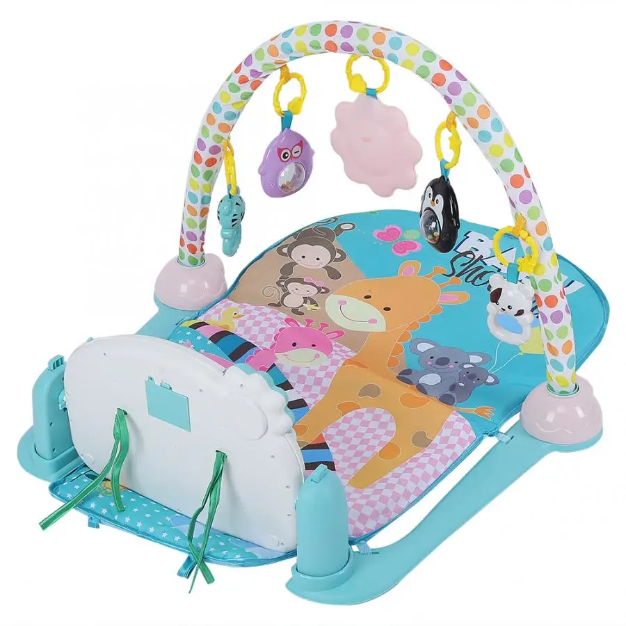 Детские игровые коврики для фортепиано с микрофоном, детские музыкальные игрушки, для занятий спортом, для малышей, для занятий в тренажерном зале, коврик для ползания, игровой коврик, развивающий коврик для малышей
