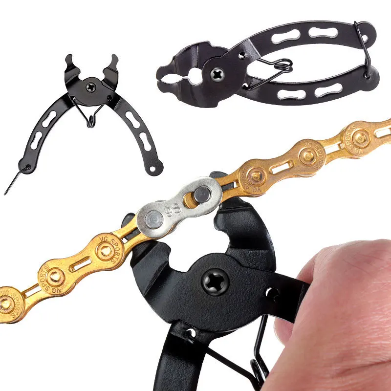

Mini Bicycle Chain Checker Buckle Pliers MTB Bike Chain Quick Release Magic Bike Gauge Calipers Cycling Links Chain Hook Tools