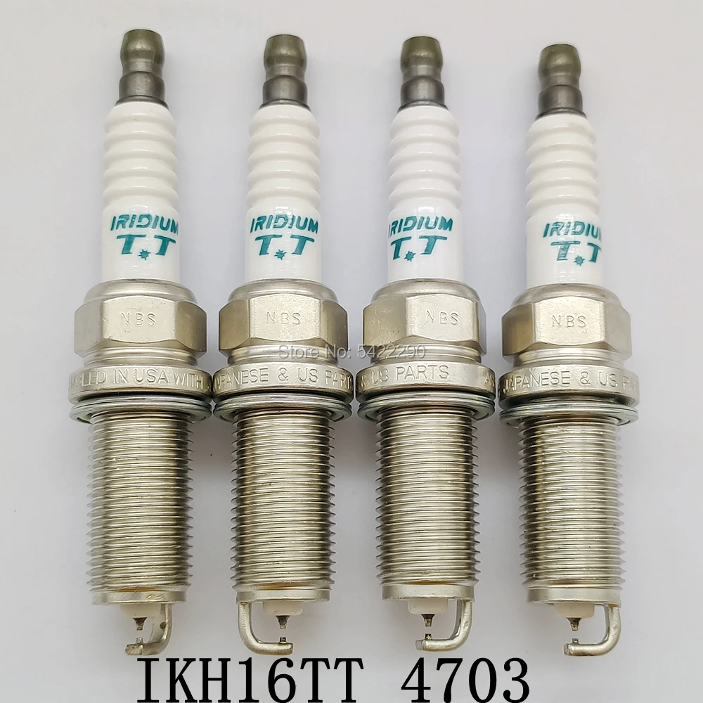8 шт./лот IKH16TT 4703 Dual Iridium TT Свеча зажигания подходит для CHRYSLER 300C 5 7 2004-2010 ASPEN 2008- |