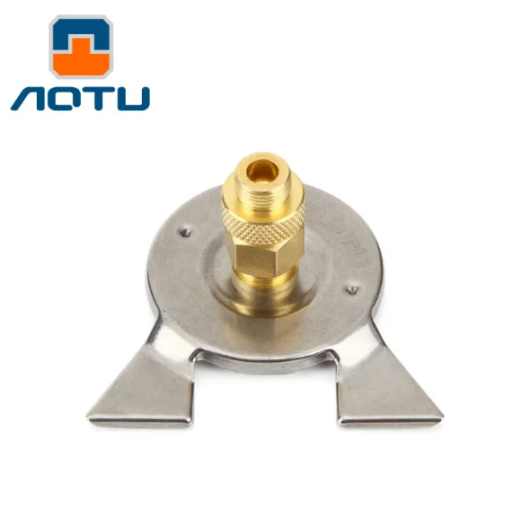 

Outdoor Camping Hiking Stove Burner Adaptor Split Type Furnace Converter Connector Auto-off Gas Cartridge Tank cylinder Adapter