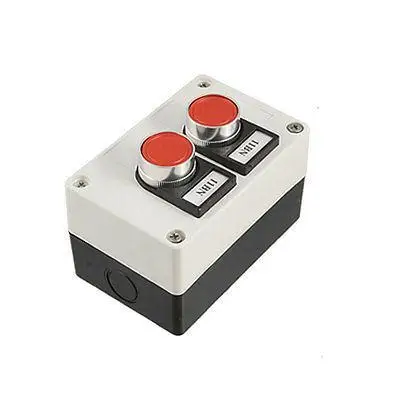 

1NO 1NC Contact Momentary 2-Switch Push Button Station