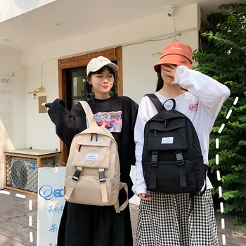 

Women's backpack backpack 2020 new canvas bag female college style backpack girl lovely backpack student bag