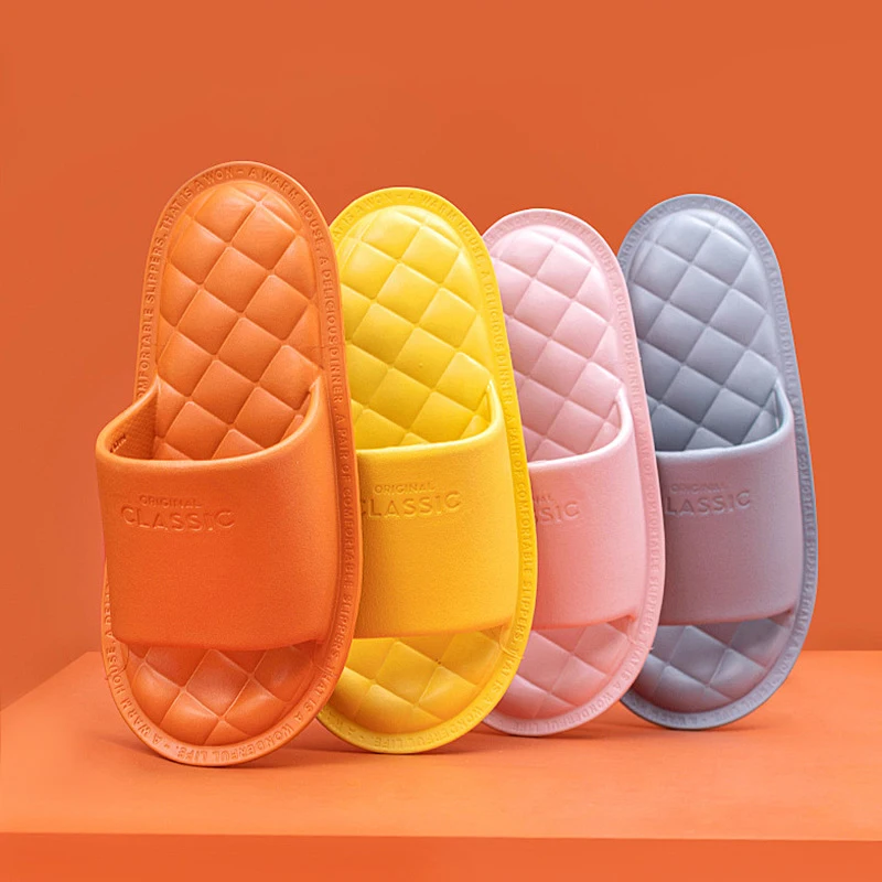 Women Home Slippers 2020 Woman Thick Sole Jelly Shoes Women