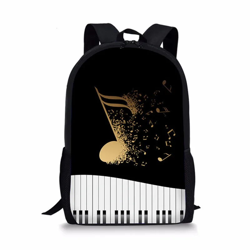 School-Bags Piano Music Children Satchel Teenager Girls Kids Student Fashion Backpack