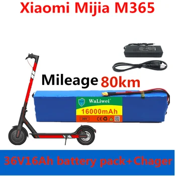 

36V16Ah Scooter Battery Pack for Xiaomi Mijia M365 36V 16000mAh Battery pack Electric Scooter BMS Board for Xiaomi M365