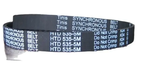 Zahnriemen HTD 535-5M – 15 Mm Breite, 107 Zähne, Timing Belt Aus Neopren Mit Glasfaserzugstrang