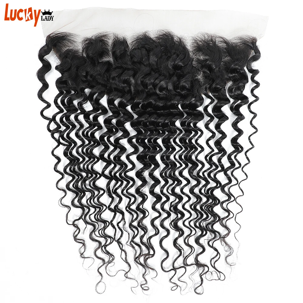 13x4 hd transparente laço frontal brasileiro onda profunda frontal livre/meio/três parte 100% remy cabelo humano pode ser tingido e lixívia