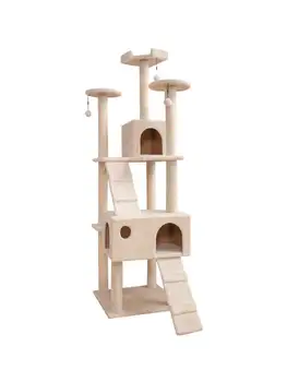 

Cat Crawlcat 's Nest Grabboard Tree Grab Column One Large Villa with Toyscat toy respirador cat scratchfor cats cat toy