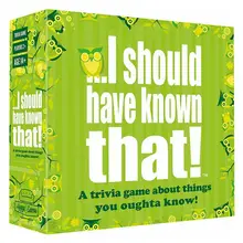 Я должен был знать Полный английский игры карты высокого качества смешные вечерние семьи команды настольные игры карты для детей подарок 2 игроков выше