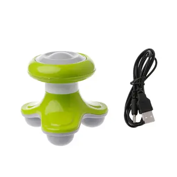 

New Mini Electric Handled Wave Vibrating Massager USB Battery Full Body Massage Q0KD