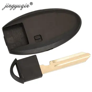 Keyforkess 10 pz/lotto 2/3/4 pulsanti chiave dell'automobile Shell caso per Infiniti G25 G35 G37 Q40 / Q60 / QX70 telecomando Smart Keyless Fob copertura - Jingyuqin 10 pz lotto 2 3 4 pulsanti chiave dell automobile Shell caso per Infiniti