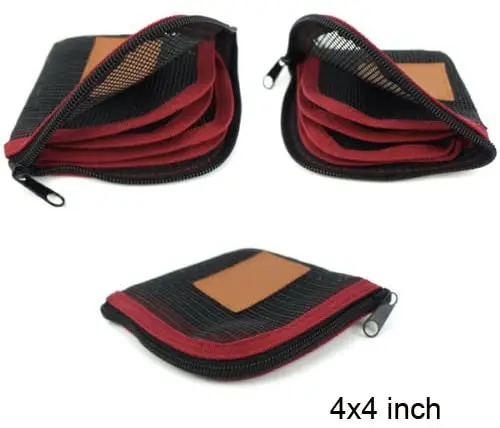 F Aventik Fly Fishing Tapered Leader Wallet Combo 5 Slots Tippet Case  Net-Like Leader Tippet Storage Leader Pocket - AliExpress