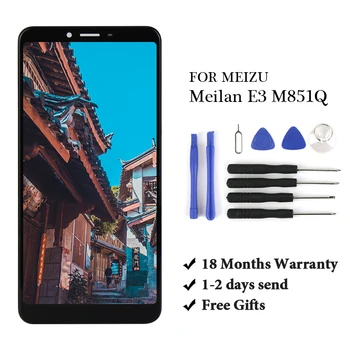 

5.99" LCD For Meizu Meilan E3 M851Q LCD Display Touch Screen Panel Digitizer Assembly Replacement arts+Tools With Black / White