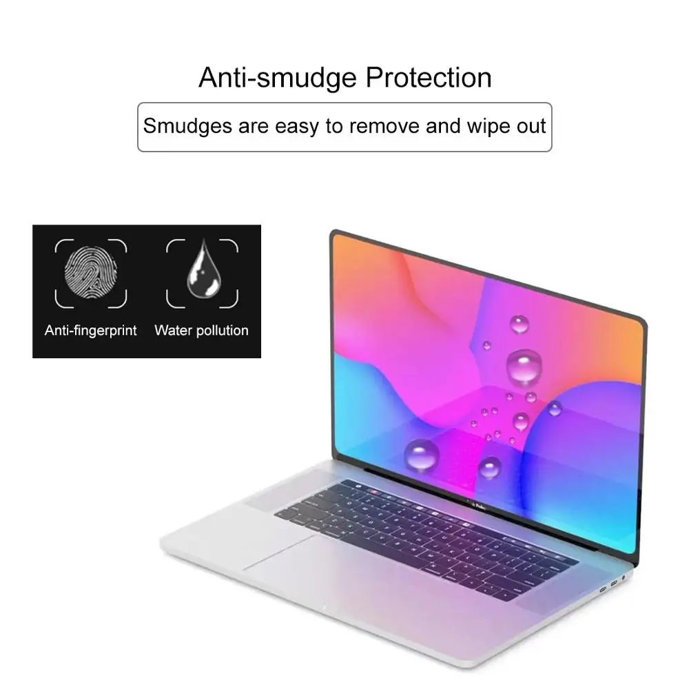 Laptop Protective Glass For MacBook Pro 16 inch 9H Laptop Tempered Glass Screen Protective Film for MacBook Pro Screen Protecor