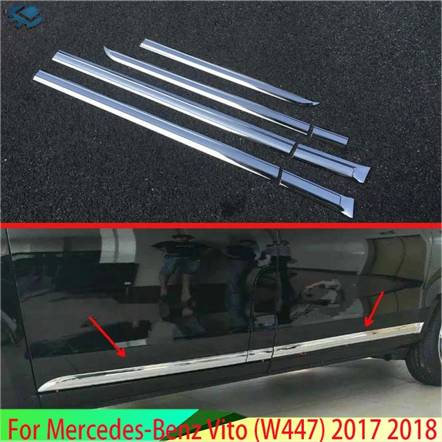 Für Mercedes Benz Vito W447 V-Klasse 2014 2015 2016 2017 2018 2019 2020  Chrom Auto Türgriff Abdeckung styling Auto Zubehör - AliExpress