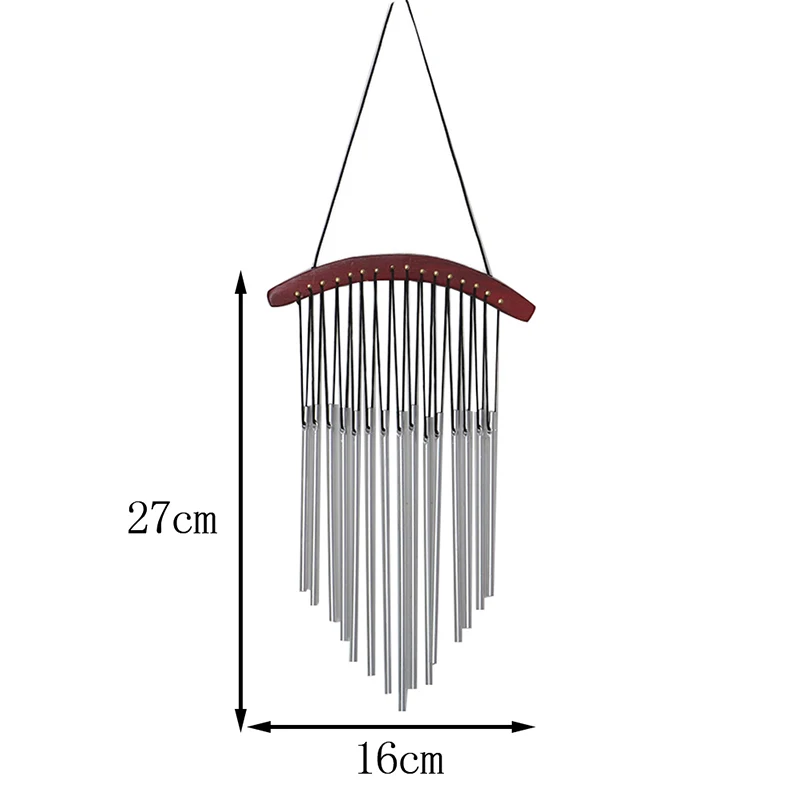 Metal Wind Chimes Outdoor Deep Resonant Relaxing Tubes Windchime Bells Hanging Bed Room Home Decor