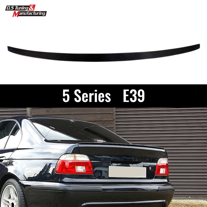 

For BMW 5-Series E39 525i 530i 540i 545i 550i AEM5 Style Rear Trunk Spoiler Wings 1996-2003