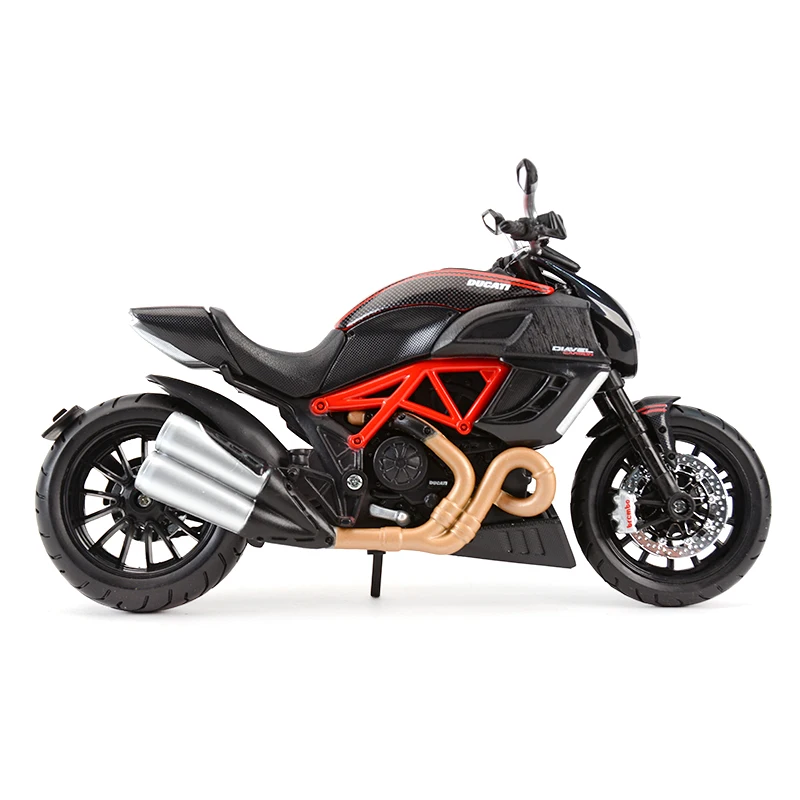 Maisto 1:12 Ducati Diavel Carbon красный литье под давлением модель мотоцикла из сплава игрушки