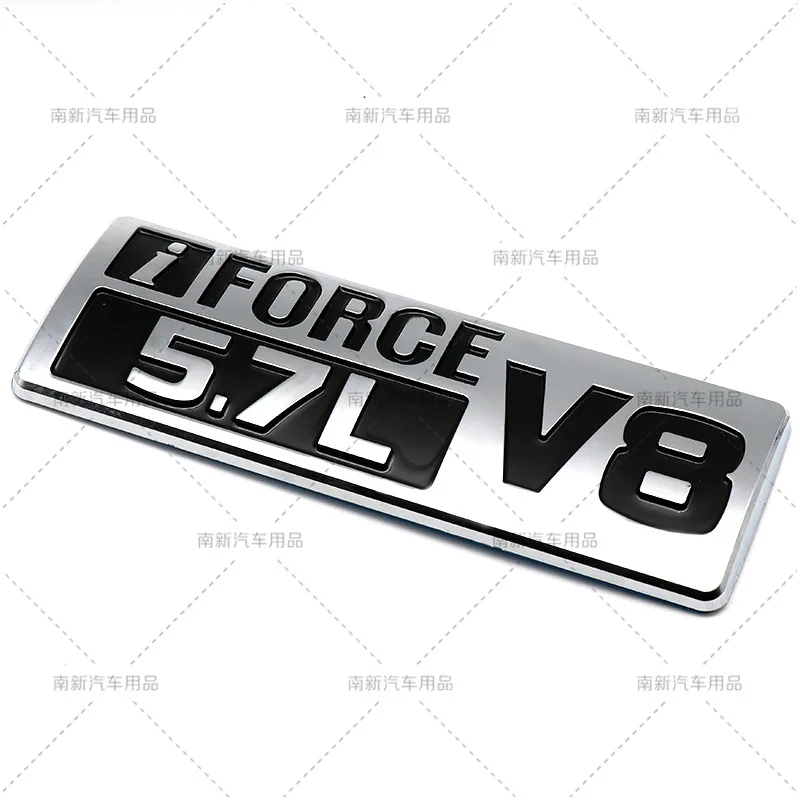 Гладкий Автомобильный логотип Tundra IForce 5.7L V8 бампер наклейки Way Tan Автомобильный логотип TRD машина пикап логотип